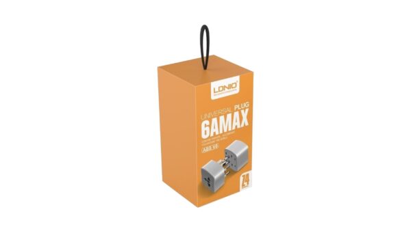 Ldnio Z4 Abs V0 Universal Plug 6amax (1 Pc) | 100 G, 1 Unit