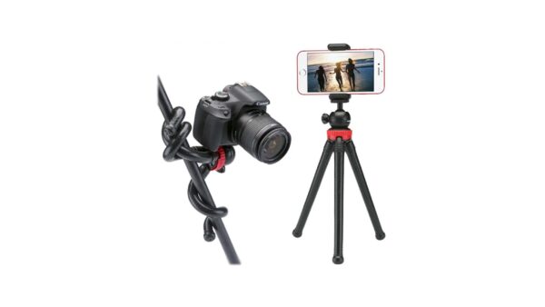 Octopus Jm801 Flexible Tripod Stand Red 200g, 1 Unit