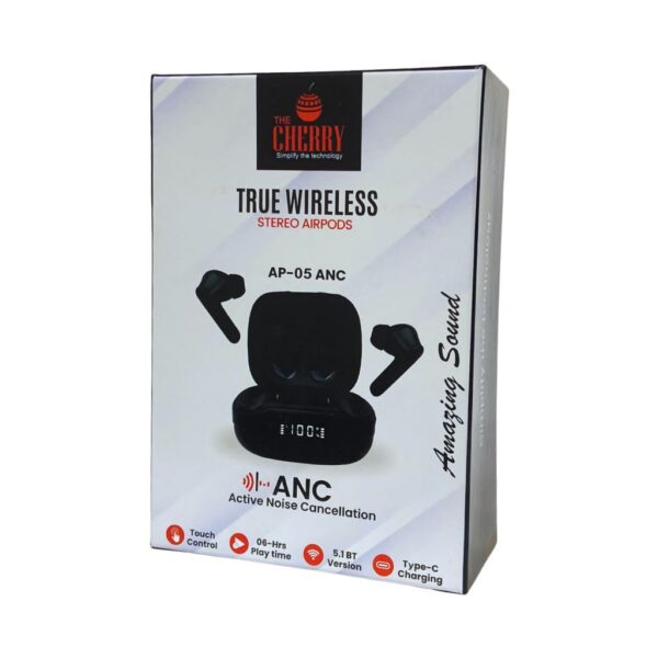Cherry True Wireless Stereo Airpods Ap05 Anc, 1 Unit