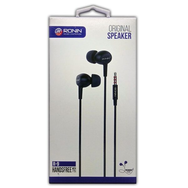 Ronin R-9 Earphones - 1 Piece, 1 Unit