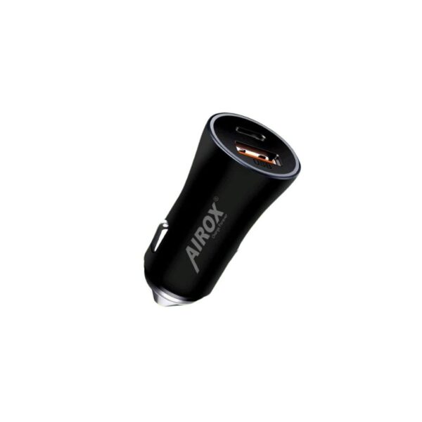 Airox Car Charger Pd 38w Type-c + Usb Port, 1 Unit