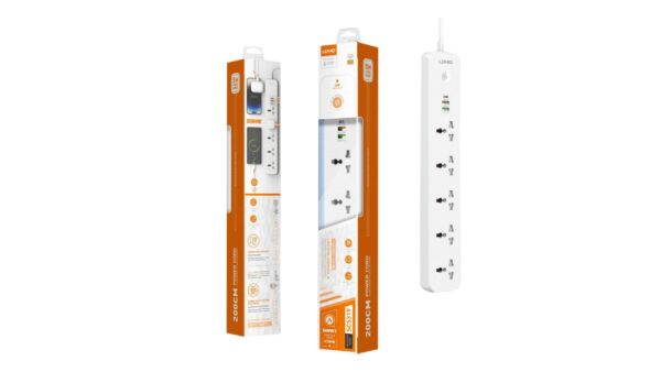 Ldnio Sc5319 Power Socket Universal Five Outlets 2500w 1pc, 1 Unit