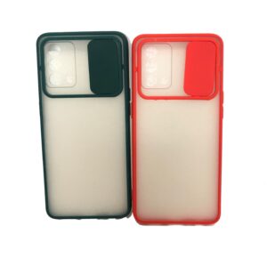 Oppo F19 Shutter Window Case (green, Red), 1 Unit