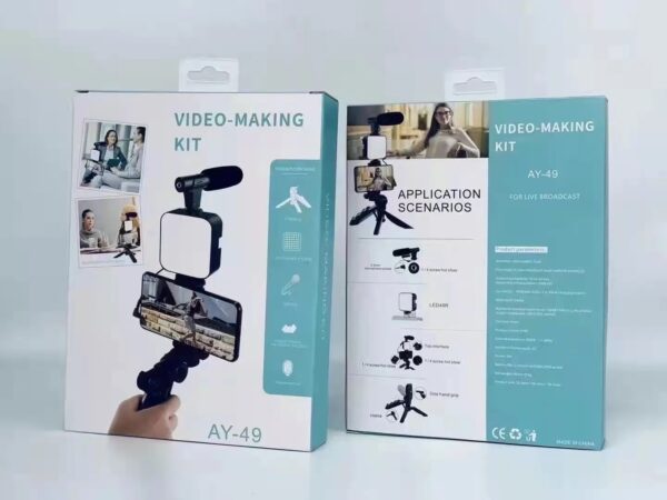 Video Making Kit AY-49 – Complete Vlogging Kit for Creators