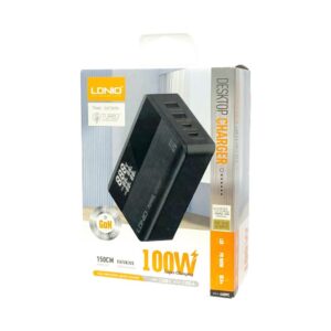 Ldnio Desktop Charger 100 Watt 1.5 Meter Wire A4809c, 1 Unit