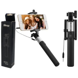 Zbinno Selfie Stick Extendable Wired Handheld Monopod For Smart Phone, 1 Unit
