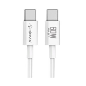 Sigma Typec To Typec Data Cable 60w 1 Piece, 1 Unit