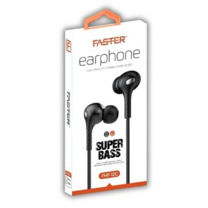 Faster High Fidelity Stereo Earphones Super Bass 3.5mm 1 Piece, 1 Unit