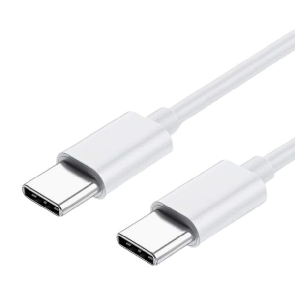 Typec To Typec Pd Cable White 1m 1 Piece, 1 Unit