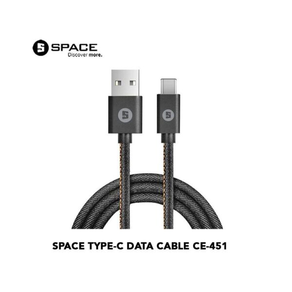 Space Type C Data Cable Ce 451, 1 Unit