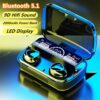 M10 Tws Wireless Bluetooth Headset Touch Control Digital Display Panel Version 5.1 1 Piece, 1 Unit