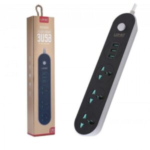 Ldnio Sc3301 3 Power Socket 3 Usb Anti Static Power Socket | 1 Piece, 1 Unit