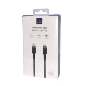 Apple Wiwu Type-c To Iphone Pd Platinum Cable 3a 2.0m Pt04, 1 Unit