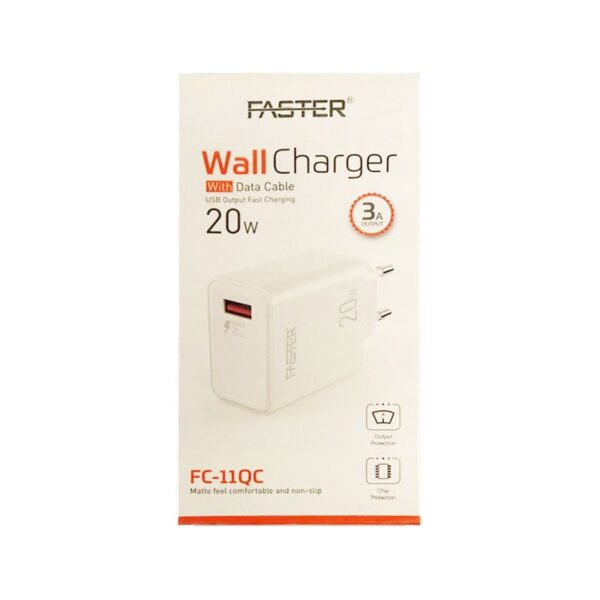 Faster Wall Charger 20w Fc 11 Qc 1 Piece, 1 Unit