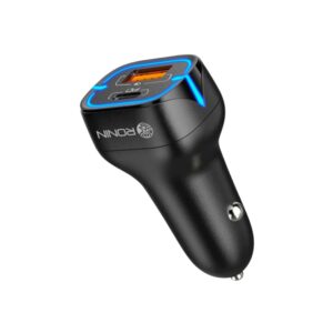 Ronin R-345 Car Charger 20w With Type-c To Type-c Cable 1 Piece, 1 Unit