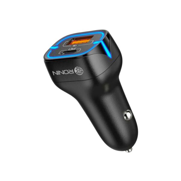Ronin R-345 Car Charger 20w With Type-c To Type-c Cable 1 Piece, 1 Unit