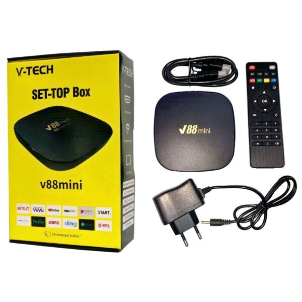Vtech Android Tv Box V88 Mini 1 Box, 1 Unit