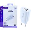 Ronin R-628 Charger 20w Pd Usb-c Qc Usb-a With Type-c To Type-c Cable 1pc, 1 Unit