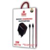 Cherry Mobile Charger Dual Port Usb-a Usb-c 20 Watt With Lightning Cable Cg-110 - 1 Piece, 1 Unit