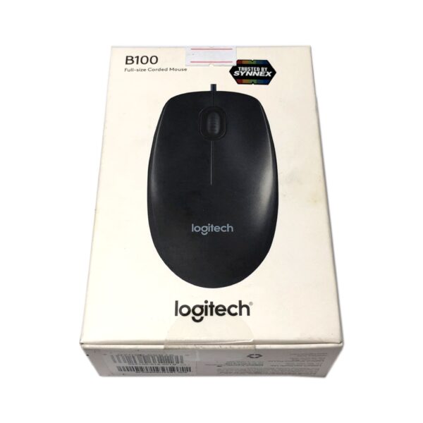 Logitech Mouse B100 Black 1 Piece, 1 Unit