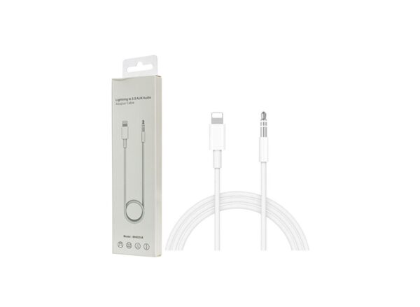 Lightning To 3.5 Mm Aux Audio Cable Model Mh025, 1 Unit
