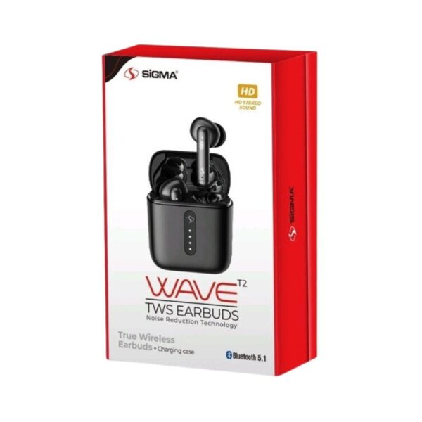 Sigma Bluetooth Earbuds T2, 1 Unit