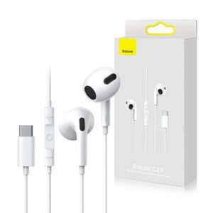 Baseus Type C Earphones, 1 Unit