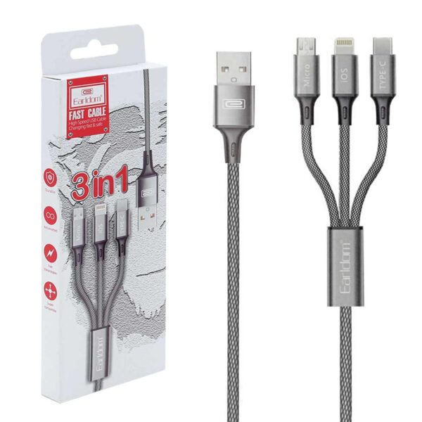 Earldom 3 In 1 Cable 1 Piece, 1 Unit