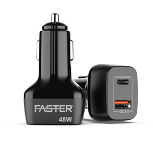 Faster C-7 Pd 48w Car Charger, 1 Unit