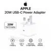 Apple 20W USB-C Power Adapter UK 3-Pin Plug
