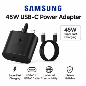 Samsung 45W 3 Pin Power Adapter